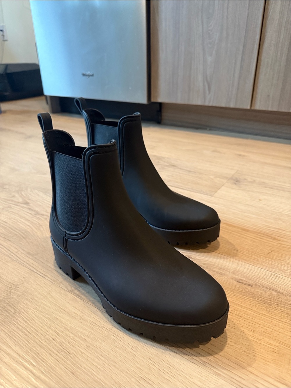 Jeffrey Campbell - Cloudy Rain Boot Black Matte